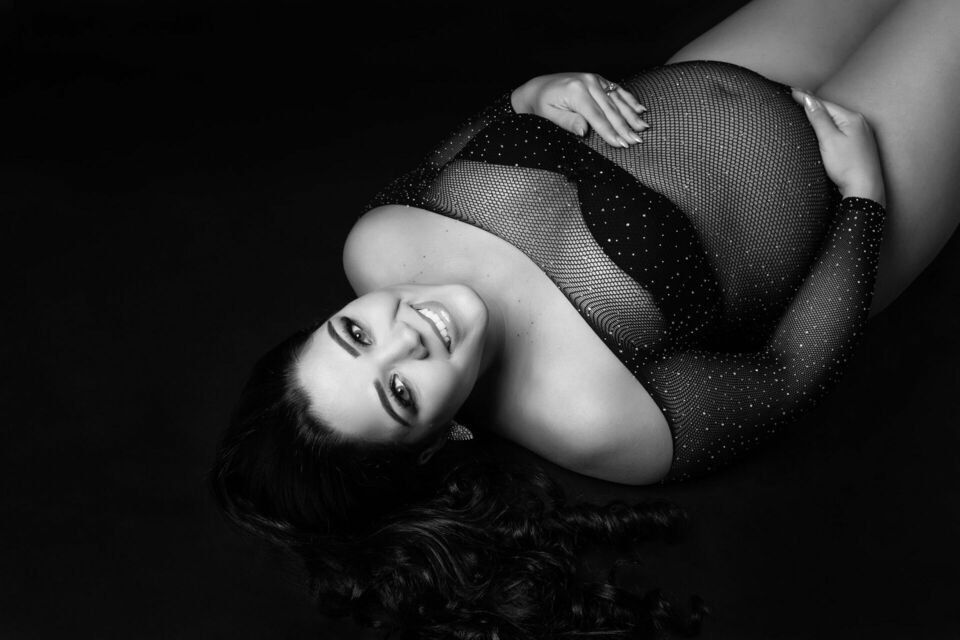 Ensaio Gestante Estúdio Serra - Úrica